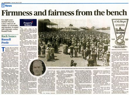 Back Issues: Firmness and fairness from the bench