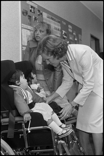 Former First Lady Rosalynn Carter visits the Crippled Children's Society - Resource cover image