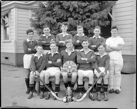 Hockey Team, Palmerston North Technical High School