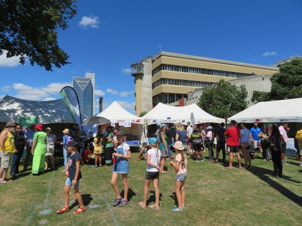 Crowds at the Festival of Cultures
