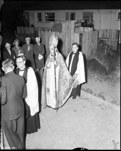 "Bishop Presides at Induction" of Rev. C.E. Barber of St. Peter's Parish - Resource cover image
