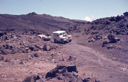 Scouts building Ruapehu Lodge and Snow School