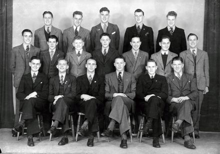 Group of Unidentified Young Men