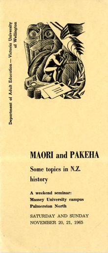 "Maori and Pakeha: Some topics in N.Z. history" - Resource cover image