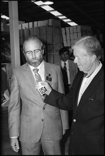 Jimmy and Rosalynn Carter visiting Allflex Plastics - Resource cover image
