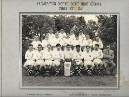 Palmerston North Boys' High School - First XV 1952 - Resource cover image