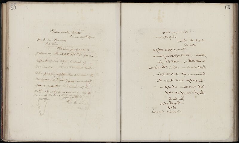 Outwards Correspondence of the Palmerston North Cemetery Trustees, 1898 -1902 90