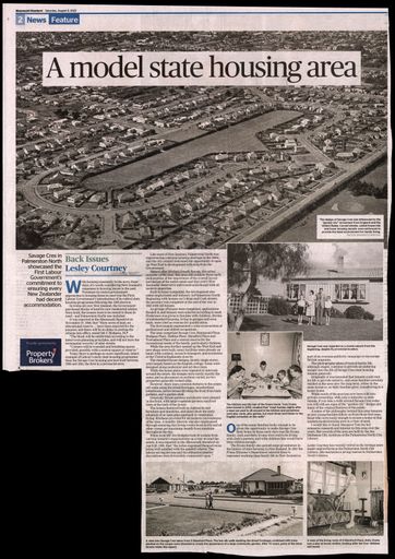 Back Issues: A model state housing area