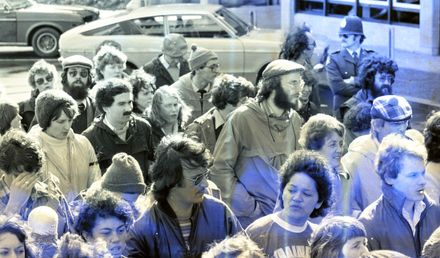 Anti-Apartheid and anti-Tour protest