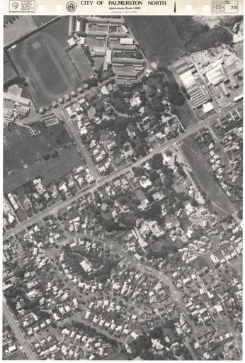 Aerial Map, 1986 - 7-10