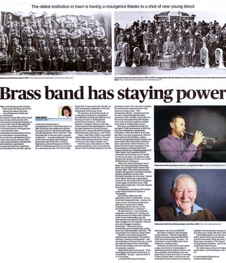 Memory Lane - "Brass band has staying power"