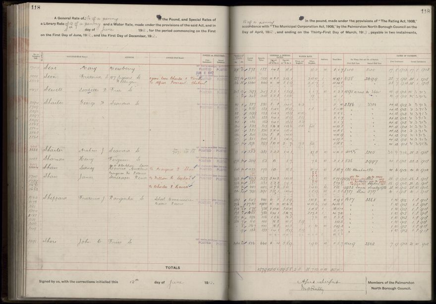 Rate book, 1912-1913 - 2021Pa_PNC2-23-2-V20_034001-0121
