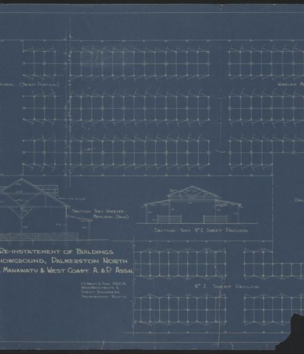 Architectural Plans for A&P Showgrounds, Cuba Street 7