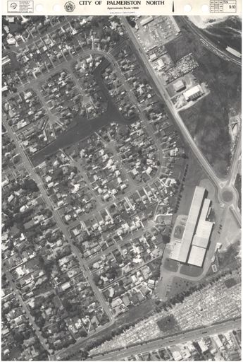 Aerial Map, 1986 - 9-10