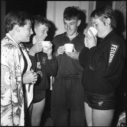 "Tee Warms Competing Swimmers" - Resource cover image