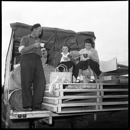"Treats for School Girls During Holidays" Picnicking on Dad's Truck - Resource cover image