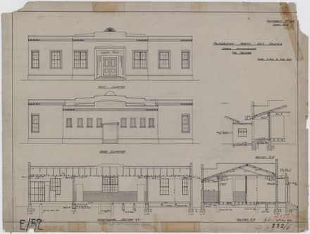 Plan for the 'Ladies Rest'