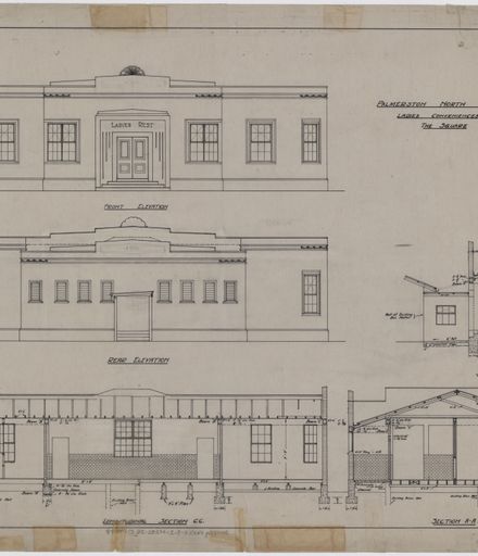 Plan for the 'Ladies Rest'
