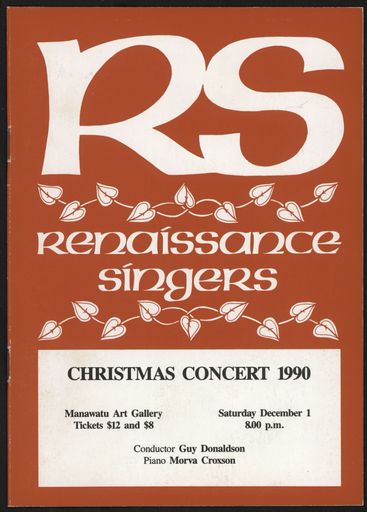 Renaissance Singers Christmas Concert