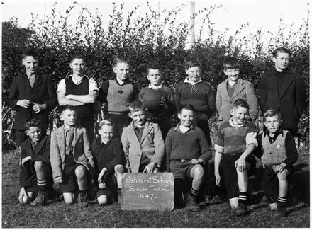 Ashhurst School, Soccer Team