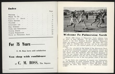 Palmerston North Diary: March 1959 - 2