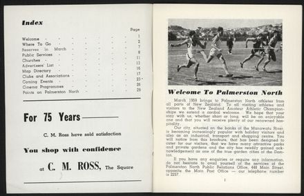 Palmerston North Diary: March 1959 - 2