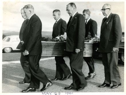 Ernst West funeral, Palmerston North - Resource cover image