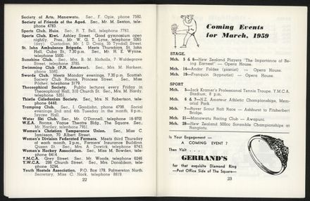 Palmerston North Diary: March 1959 - 13