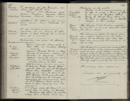Manawatu Patriotic Society Minute Book (1916-1917) 175