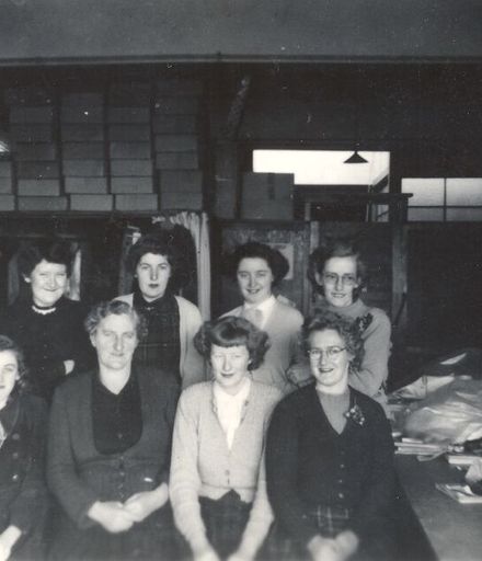 C M Ross Co. Ltd ‘Alterations’ staff in the workroom
