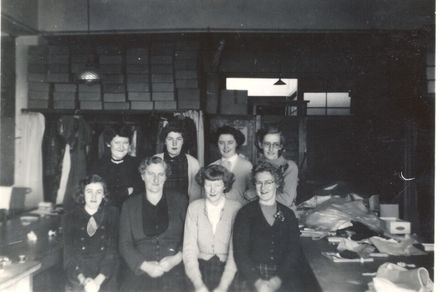 C M Ross Co. Ltd ‘Alterations’ staff in the workroom