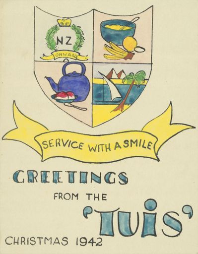 Page 1: Christmas card from the Tuis in Egypt