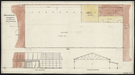 Architectural Plan of Proposed Shed at A&P Showgrounds