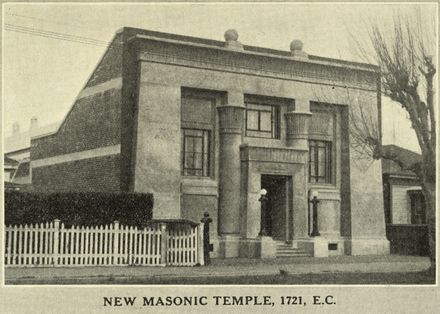 Masonic Temple 1721 E.C., 186 Broadway