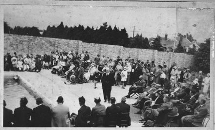 Official Opening of Hokowhitu School Swimming Baths