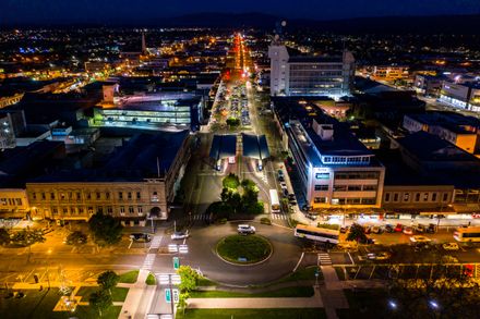 Aerial View of Main Street