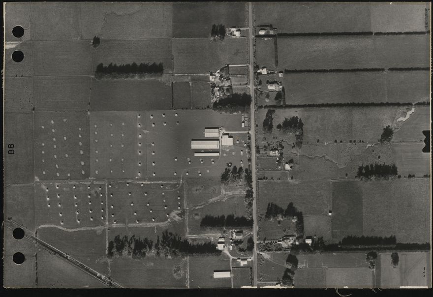 Aerial map, 1966 - B8