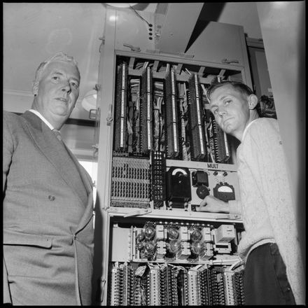 "From the Old to the New" Shannon Telephone Exchange Installation