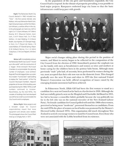 Council and Community: 125 Years of Local Government in Palmerston North 1877-2002 - Page 54