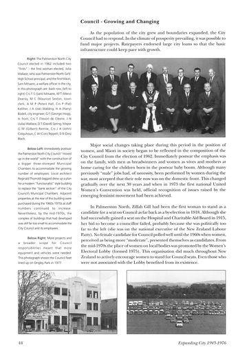 Council and Community: 125 Years of Local Government in Palmerston North 1877-2002 - Page 54