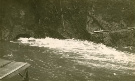 River in Flood - Mangahao Electric Power Scheme