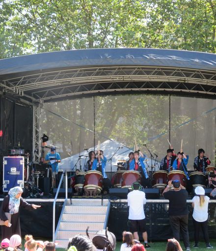 Japanese Drum Ensemble at the Festival of Cultures