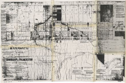 Plan of Town and Suburban Lots: Township of Palmerston, Upper Manawatu