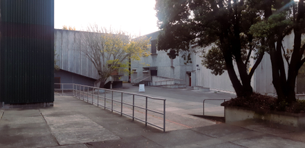 Central court yard, Massey University's Hokowhitu Campus