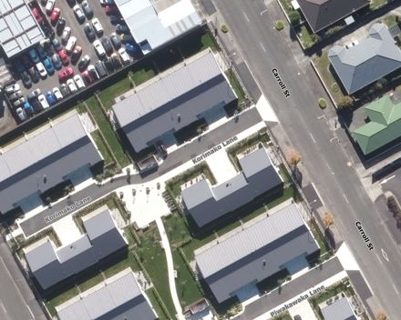 Korimako Lane, Name