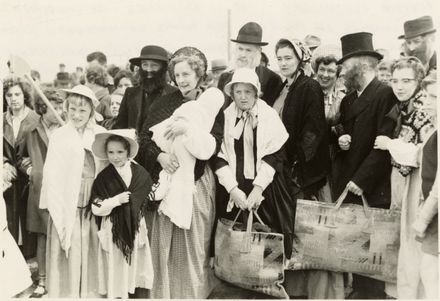 Foxton Centennial re-enactment