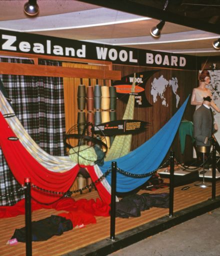 Milne and Choyce instore display for the New Zealand Wool Board