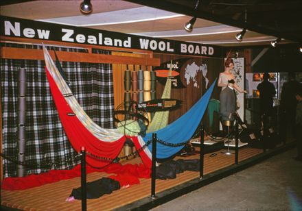 Milne and Choyce instore display for the New Zealand Wool Board