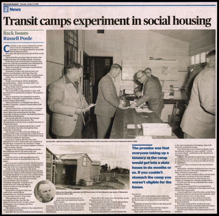 Back Issues: Transit camps experiment in social housing