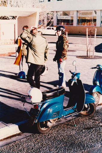 Vespas in Manchester Square, Feilding - Resource cover image